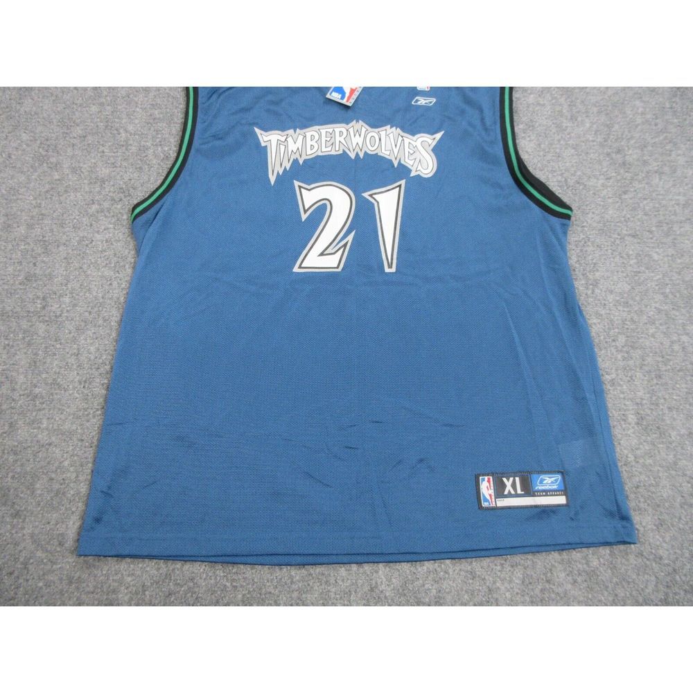 Kevin Garnett Minnesota Timberwolves Jersey Mens Extra Large Blue NBA Basketball - Picture 2 of 16